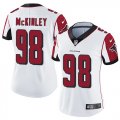 Nike Falcons #98 Takkarist McKinley White Women Vapor Untouchable Limited Jersey