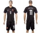 Portugal #11 Vierinha SEC Away Soccer Country Jersey