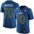 Mens Nike Dallas Cowboys #70 Zack Martin Limited Blue 2017 Pro Bowl NFL Jersey