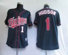 mlb minnesota twins #1 hudson blue