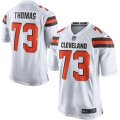 Nike Browns #73 Joe Thomas white Team Color Men Stitched NFL New Elite Jersey