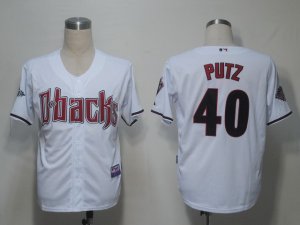 mlb arizona diamondbacks #40 putz white[cool base]