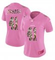 Nike Saints #41 Alvin Kamara Pink Camo Fashion Women Limited Jersey
