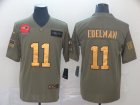 Nike Patriots # 11 Julian Edelman Navy Drift Fashion Limited Jersey