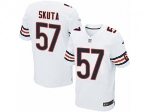 Mens Nike Chicago Bears #57 Dan Skuta Elite White NFL Jersey