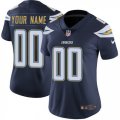 Womens Nike Los Angeles Chargers Customized Navy Blue Team Color Vapor Untouchable Limited Player NFL Jersey