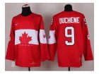 nhl jerseys team canada #9 duchene red[2014 winter olympics