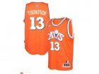 adidas Cleveland Cavaliers #13 Tristan Thompson Orange Hardwood Classics Swingman Jersey