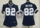 nike women nfl jerseys dallas cowboys #82 witten blue