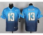 Nike jerseys san diego chargers #13 allen blue[Elite II drift fashion]