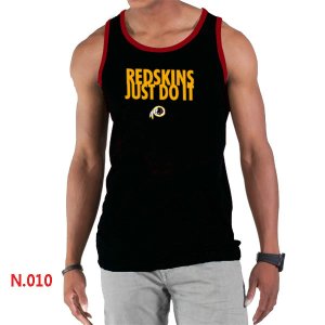 Nike NFL Washington Red Skins Sideline Legend Authentic Logo men Tank Top Black 2