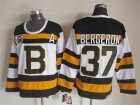NHL Boston Bruins #37 Patrice Bergeron white jerseys[m&n 75th]