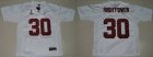 NCAA Alabama Crimson Tide #30 Donot Hightower White 2016 College Football Playoff National Championship Jersey