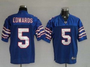 nfl buffalo bills #5 edwards lt.blue