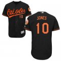 2016 Men Baltimore Orioles #10 Adam Jones Majestic Black Flexbase Authentic Collection Player Jersey