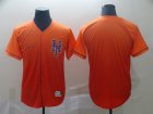 Mets Blank Orange Drift Fashion Jersey