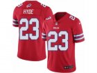 Mens Nike Buffalo Bills #23 Micah Hyde Elite Red Rush NFL Jersey