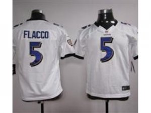 Nike NFL Youth Baltimore Ravens #5 Joe Flacco white