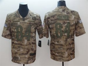 Nike Steelers #84 Antonio Brown Camo Salute To Service Limited Jersey