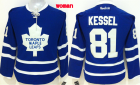 Women NHL Toronto Maple Leafs #81 kessel blue jerseys