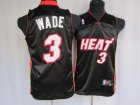 Kids Miami Heat #3 Wade black