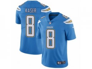 Nike Los Angeles Chargers #8 Drew Kaser Vapor Untouchable Limited Electric Blue Alternate NFL Jersey