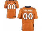 Men's Nike Denver Broncos Customized Elite Team Color Jerseys