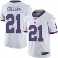 Mens Nike New York Giants #21 Landon Collins Limited White Rush NFL Jersey