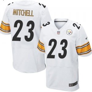 Nike Pittsburgh Steelers #23 Mike Mitchell white jerseys(Elite)