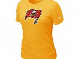 Women Tampa Bay Buccaneers Yellow T-Shirts