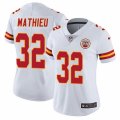 Chiefs #32 Tyrann Mathieu White Women Vapor Untouchable Limited Jersey