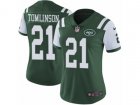 Women Nike New York Jets #21 LaDainian Tomlinson Vapor Untouchable Limited Green Team Color NFL Jersey