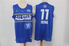 Nets #11 Kyrie Irving Blue 2021 NBA All-Star Jordan Brand Swingman Jersey