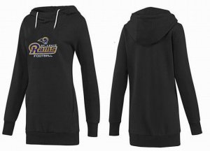 Women St. Louis Rams Logo Pullover Hoodie-011