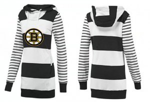 NHL Women Boston Bruins Logo Pullover Hoodie 11