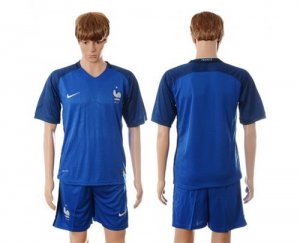 France Blank Blue Soccer Country Jersey