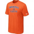 Indianapolis Colts Heart & Soul Orange T-Shirt