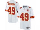 Mens Nike Kansas City Chiefs #49 Daniel Sorensen Limited White NFL Jersey