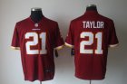 Nike NFL Washington Redskins #21 Fred Taylor Red Game Jerseys