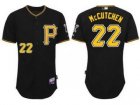 mlb Youth Pittsburgh Pirates #22 Mccutchen Black Cool Base jerseys