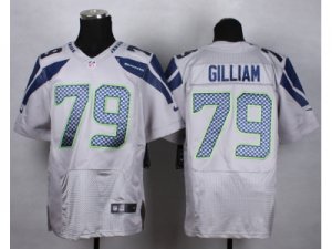 Nike Seattle Seahawks #79 gilliam grey jerseys(Elite)