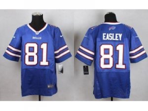 Nike Buffalo Bills #81 Marcus Easley Royal Blue Team Color Men Stitched jerseys(Elite)