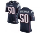 Mens Nike New England Patriots #50 Rob Ninkovich Game Navy Blue Team Color NFL Jersey