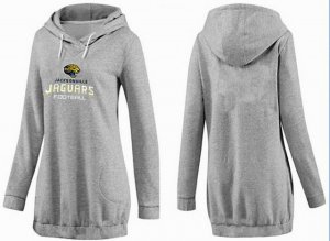 Women Jacksonville Jaguars Logo Pullover Hoodie-030