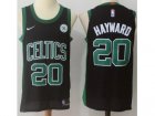 Men Nike Boston Celtics #20 Gordon Hayward Black Stitched NBA Swingman Jersey