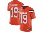 Nike Cleveland Browns #19 Bernie Kosar Vapor Untouchable Limited Orange Alternate NFL Jersey