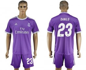 Real Madrid #23 Danilo Away Soccer Club Jersey