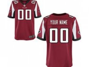 Men\'s Nike Atlanta Falcons Customized Elite Team Color Jerseys