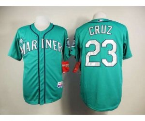 mlb jerseys seattle mariners #23 cruz green