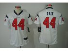 Nike Women Houston Texans #44 Tate White Jerseys